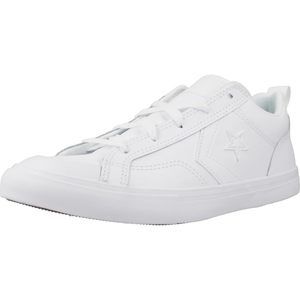 Converse Pro Blaze Strap Leather Sneakers White Big Kid 7